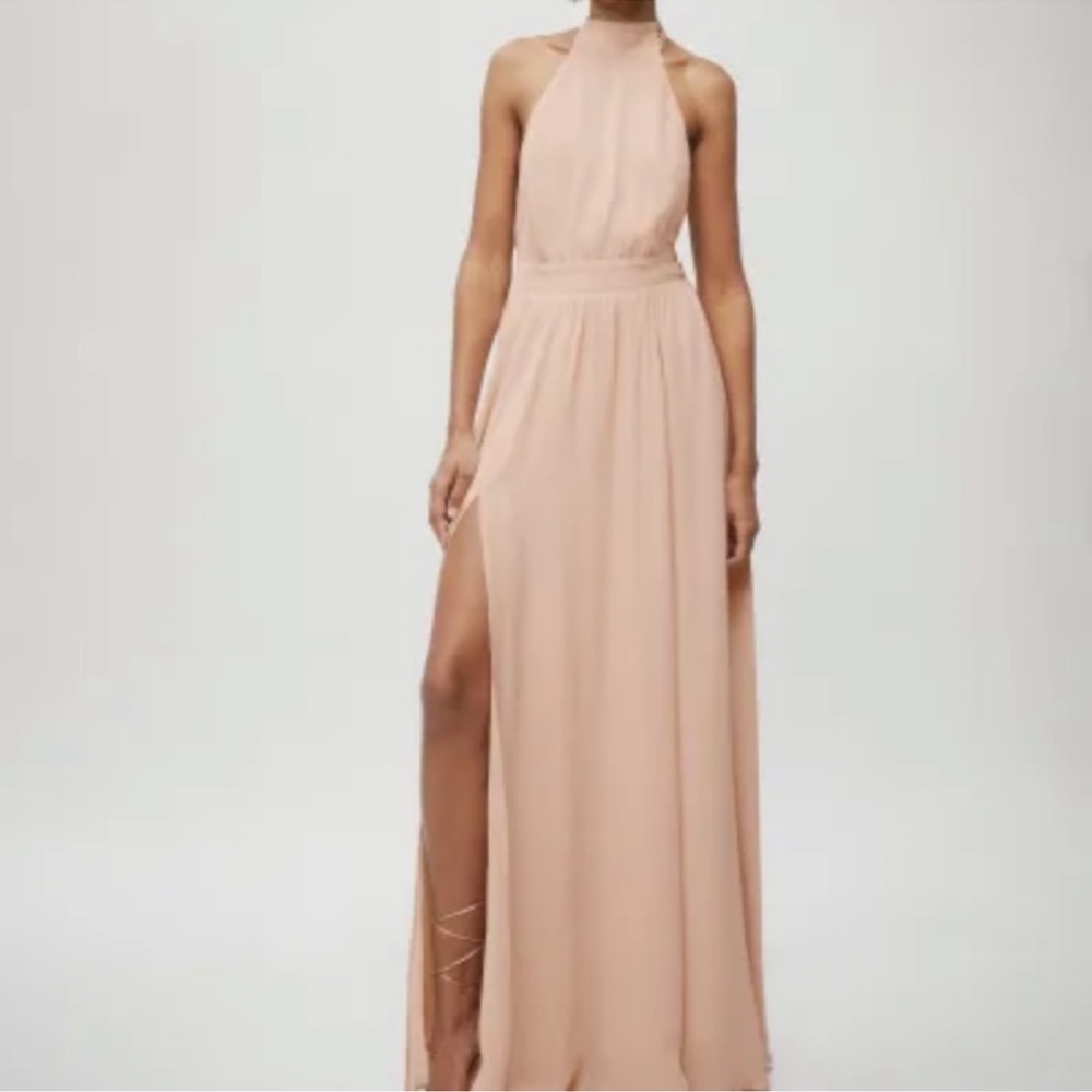 Reformation - New - Andee Dress - Champagne - Size 4 - Picture 2 of 4